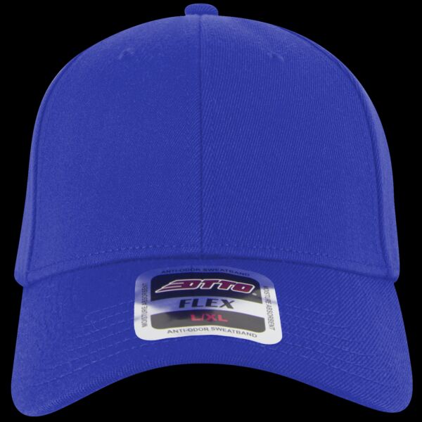 OTTO CAP "OTTO FLEX" Fitted 6 Panel Low Profile Baseball Cap Thumbnail