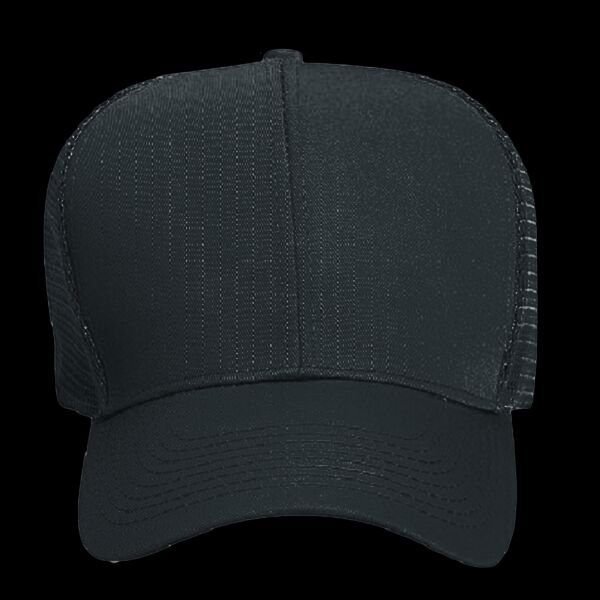 OTTO CAP 6 Panel Mid Profile Mesh Back Trucker Hat Thumbnail