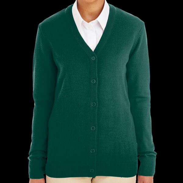 Ladies' Pilbloc™ V-Neck Button Cardigan Sweater Thumbnail