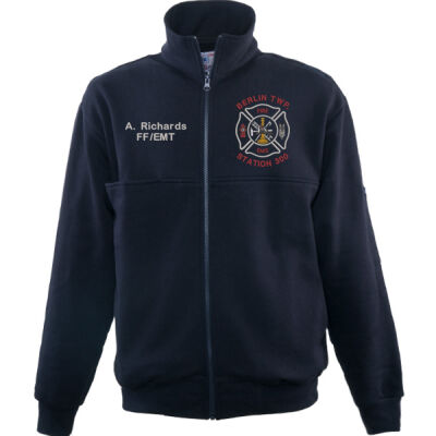 Full Zip Turtleneck Fire Maltese Cross Thumbnail